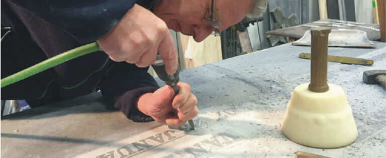 grafstenen grafmonumenten showroom steenhouwerij Utrecht