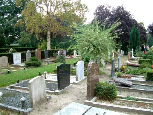 Sfeerfoto begraafplaats Brandenburg Bilthoven